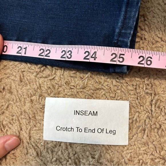 GAP | True Skinny Jeans Mid Rise Dark Wash Denim Blue Women’s Size 4/27P - Picture 13 of 13